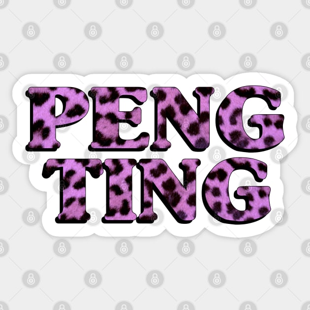 Peng ting Sticker by kassiopeiia